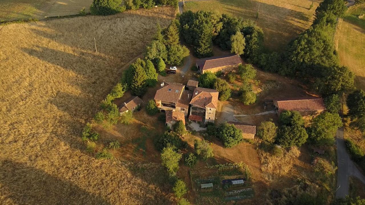 Grande Maison De Caractere En Pierres -Superbe Vue Saint-Cirgues  Kültér fotó